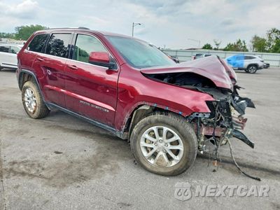 Czwarte zdjęcie samochodu z boku: 2021 JEEP GRAND CHEROKEE LAREDO VIN:1C4RJFAG0MC586545 - miniatura