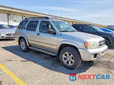 Czwarte zdjęcie samochodu z boku: 2004 NISSAN PATHFINDER SE VIN:JN8DR09Y84W916075 - miniatura