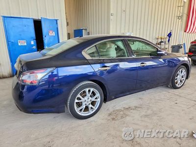 Trzecie zdjęcie samochodu z tyłu: 2014 NISSAN MAXIMA S/SV VIN:1N4AA5APXEC905531 - miniatura