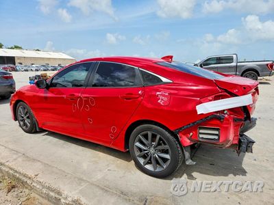 Drugie zdjęcie samochodu z przodu: 2020 HONDA CIVIC EX VIN:2HGFC1F32LH682695 - miniatura