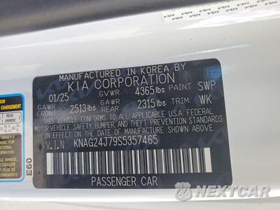 Zdjęcie 13 z 13 samochodu: 2025 KIA K5 LXS VIN:KNAG24J79S5357465 - miniatura