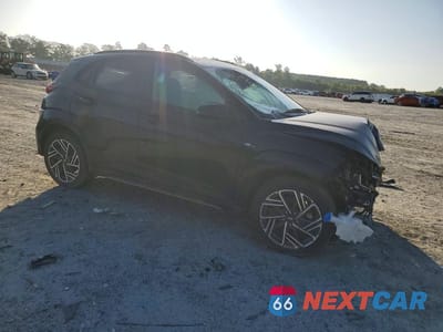 Czwarte zdjęcie samochodu z boku: 2023 HYUNDAI KONA N LINE VIN:KM8K3CA37PU007438 - miniatura
