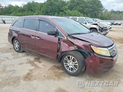 Czwarte zdjęcie samochodu z boku: 2011 HONDA ODYSSEY EXL VIN:5FNRL5H67BB091700 - miniatura