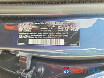 Zdjęcie 14 z 14 samochodu: 2025 VOLVO XC60 PLUS VIN:YV4M12RC7S1180336 - miniatura