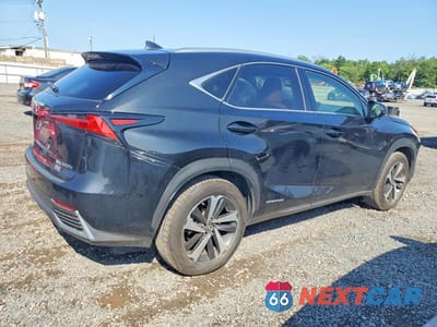 Trzecie zdjęcie samochodu z tyłu: 2020 LEXUS NX 300H VIN:JTJGJRDZ1L2133168 - miniatura