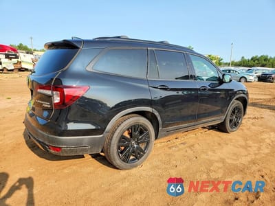 Trzecie zdjęcie samochodu z tyłu: 2022 HONDA PILOT BLACK VIN:5FNYF6H78NB036176 - miniatura