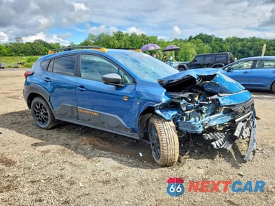 Czwarte zdjęcie samochodu z boku: 2025 SUBARU CROSSTREK WILDERNESS VIN:4S4GUHU66S3777490 - miniatura