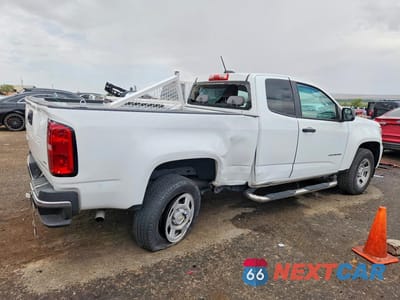 Trzecie zdjęcie samochodu z tyłu: 2022 CHEVROLET COLORADO VIN:1GCHSBENXN1241224 - miniatura