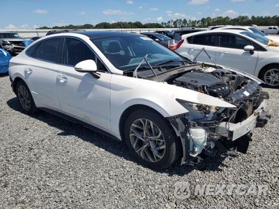 Czwarte zdjęcie samochodu z boku: 2022 HYUNDAI SONATA SEL VIN:KMHL14JA4NA219646 - miniatura