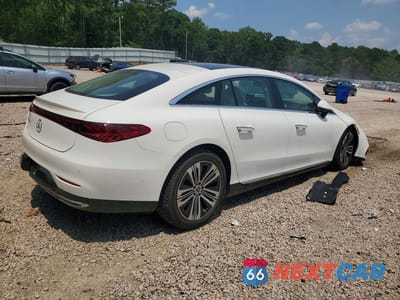 Trzecie zdjęcie samochodu z tyłu: 2022 MERCEDES-BENZ EQS SEDAN 450+ VIN:W1KCG2DB9NA003454 - miniatura