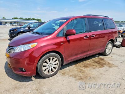 2017 TOYOTA SIENNA XLE 7-PASSENGER 5TDDZ3DC7HS179238 - główne zdjęcie licytacji z USA - miniatura