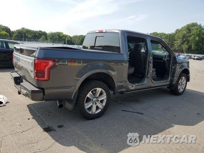 Trzecie zdjęcie samochodu z tyłu: 2016 FORD F150 SUPERCREW VIN:1FTEW1EG1GFB26441 - miniatura