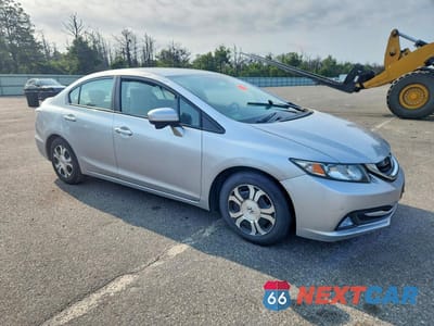 Czwarte zdjęcie samochodu z boku: 2014 HONDA CIVIC HYBRID VIN:19XFB4F28EE000251 - miniatura