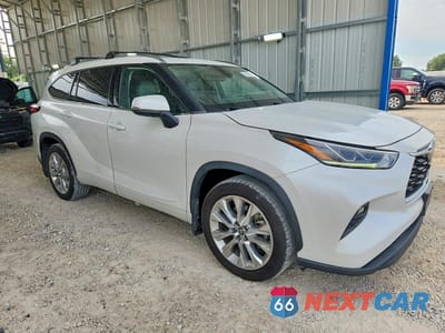 Czwarte zdjęcie samochodu z boku: 2022 TOYOTA HIGHLANDER LIMITED VIN:5TDDZRBH9NS165807 - miniatura