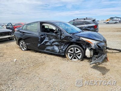 Czwarte zdjęcie samochodu z boku: 2016 TOYOTA PRIUS THREE TOURING VIN:JTDKARFU2G3023521 - miniatura