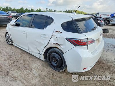 Drugie zdjęcie samochodu z przodu: 2013 LEXUS CT 200 VIN:JTHKD5BH5D2172028 - miniatura