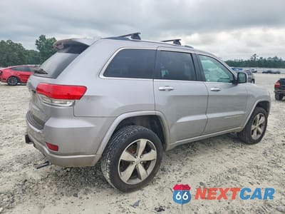 Trzecie zdjęcie samochodu z tyłu: 2015 JEEP GRAND CHEROKEE OVERLAND VIN:1C4RJFCG3FC787937 - miniatura