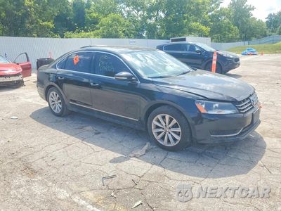 Czwarte zdjęcie samochodu z boku: 2012 VOLKSWAGEN PASSAT SEL VIN:1VWCH7A36CC036993 - miniatura