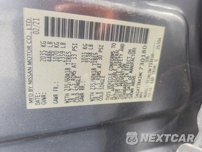 Zdjęcie 13 z 13 samochodu: 2021 NISSAN ROGUE SV VIN:5N1AT3BA1MC730180 - miniatura