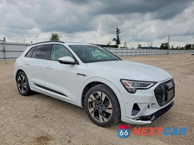 Czwarte zdjęcie samochodu z boku: 2021 AUDI E-TRON PREMIUM VIN:WA1AAAGE0MB010699 - miniatura