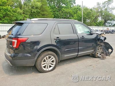 Trzecie zdjęcie samochodu z tyłu: 2017 FORD EXPLORER XLT VIN:1FM5K7DH7HGC08447 - miniatura