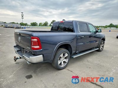 Trzecie zdjęcie samochodu z tyłu: 2021 RAM 1500 LARAMIE VIN:1C6SRFJT2MN783378 - miniatura