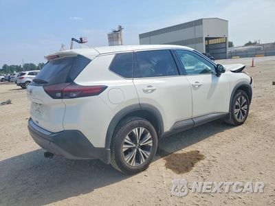 Trzecie zdjęcie samochodu z tyłu: 2021 NISSAN ROGUE SV VIN:5N1AT3BB6MC752183 - miniatura