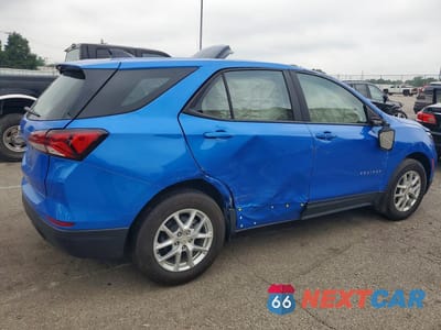 Trzecie zdjęcie samochodu z tyłu: 2024 CHEVROLET EQUINOX LS VIN:3GNAXHEG8RL168139 - miniatura