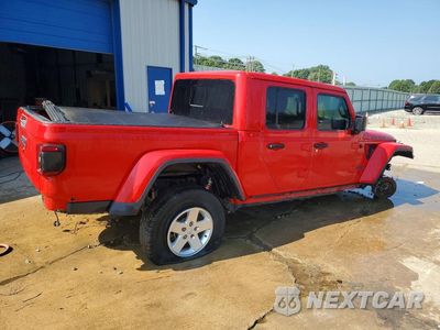 Trzecie zdjęcie samochodu z tyłu: 2020 JEEP GLADIATOR RUBICON VIN:1C6JJTBG4LL120598 - miniatura