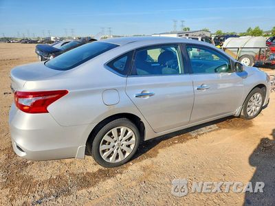 Trzecie zdjęcie samochodu z tyłu: 2017 NISSAN SENTRA S VIN:3N1AB7AP2HY307967 - miniatura