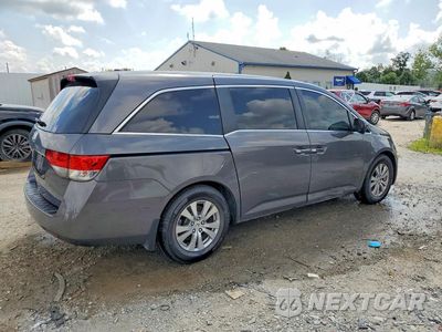 Trzecie zdjęcie samochodu z tyłu: 2016 HONDA ODYSSEY EXL VIN:5FNRL5H69GB041517 - miniatura