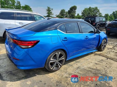 Trzecie zdjęcie samochodu z tyłu: 2022 NISSAN SENTRA SR VIN:3N1AB8DV0NY206759 - miniatura