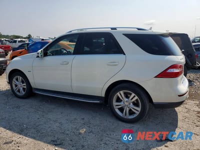 Drugie zdjęcie samochodu z przodu: 2012 MERCEDES-BENZ ML 350 BLUETEC VIN:4JGDA2EB7CA001886 - miniatura