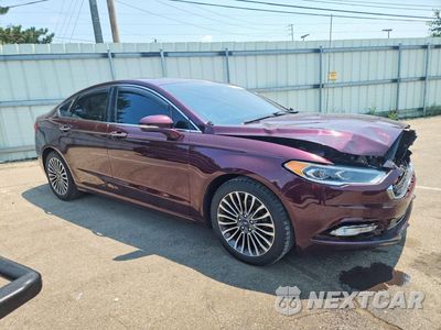 Czwarte zdjęcie samochodu z boku: 2017 FORD FUSION SE VIN:3FA6P0H97HR162492 - miniatura