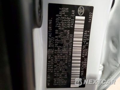 Zdjęcie 13 z 13 samochodu: 2022 TOYOTA CAMRY SE VIN:4T1G11AK6NU076030 - miniatura