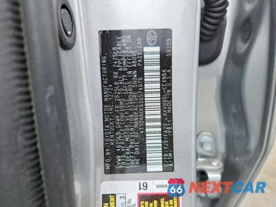 Zdjęcie 12 z 12 samochodu: 2025 TOYOTA CAMRY LE VIN:4T1DAACK6SU574076 - miniatura