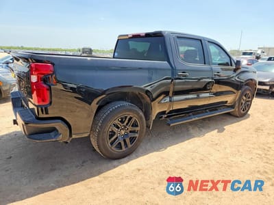 Trzecie zdjęcie samochodu z tyłu: 2025 CHEVROLET SILVERADO C1500 CUSTOM VIN:1GCPABEK5SZ176168 - miniatura