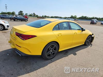 Trzecie zdjęcie samochodu z tyłu: 2020 MERCEDES-BENZ CLA 250 4MATIC VIN:WDD5J4HB8LN020476 - miniatura