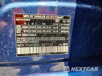 Zdjęcie 13 z 13 samochodu: 2020 MERCEDES-BENZ GLA 250 4MATIC VIN:WDCTG4GBXLJ687133 - miniatura