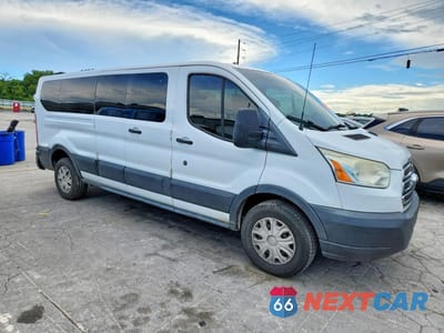Czwarte zdjęcie samochodu z boku: 2015 FORD TRANSIT T-350 VIN:1FBZX2ZMXFKA29916 - miniatura