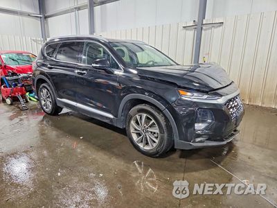Czwarte zdjęcie samochodu z boku: 2020 HYUNDAI SANTA FE SEL VIN:5NMS3CADXLH288486 - miniatura