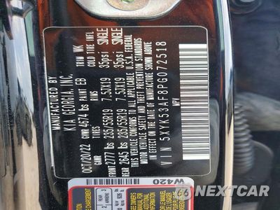 Zdjęcie 14 z 14 samochodu: 2023 KIA SPORTAGE SX PRESTIGE VIN:5XYK53AF8PG072518 - miniatura