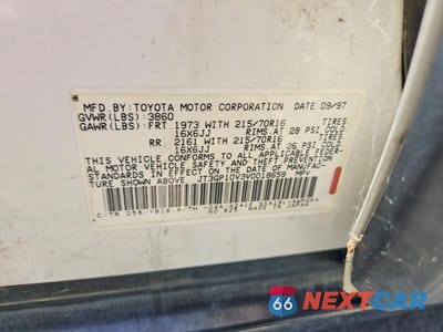 Zdjęcie 12 z 12 samochodu: 1997 TOYOTA RAV4 BASE VIN:JT3GP10V3V0018659 - miniatura