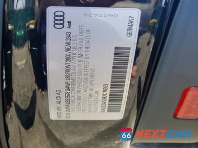 Zdjęcie 13 z 13 samochodu: 2019 AUDI A7 PRESTIGE VIN:WAUS2AF28KN078983 - miniatura