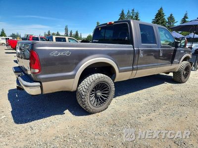Trzecie zdjęcie samochodu z tyłu: 2005 FORD F250 SUPER DUTY VIN:1FTSW21P05EC48791 - miniatura