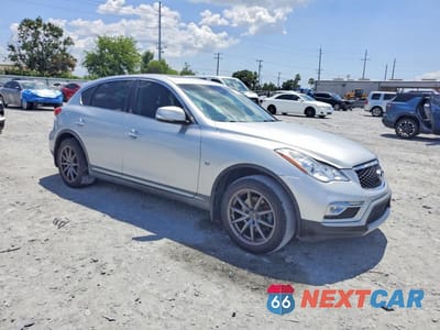 Czwarte zdjęcie samochodu z boku: 2017 INFINITI QX50 BASE VIN:JN1BJ0RP3HM386619 - miniatura