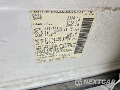 Zdjęcie 13 z 13 samochodu: 2018 NISSAN MURANO PLATINUM VIN:5N1AZ2MG0JN131121 - miniatura