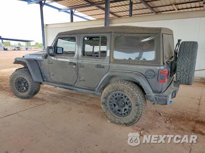 Drugie zdjęcie samochodu z przodu: 2022 JEEP WRANGLER UNLIMITED RUBICON 4XE VIN:1C4JJXR63NW266778 - miniatura