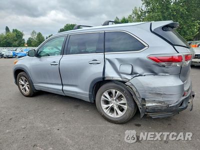 Drugie zdjęcie samochodu z przodu: 2015 TOYOTA HIGHLANDER XLE VIN:5TDJKRFH8FS142800 - miniatura