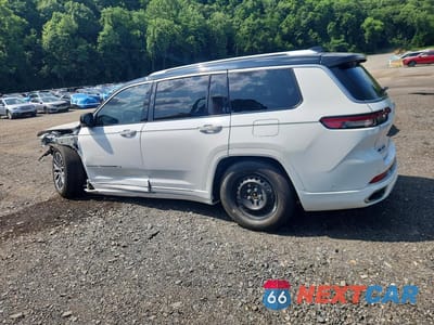Drugie zdjęcie samochodu z przodu: 2021 JEEP GRAND CHEROKEE L SUMMIT VIN:1C4RJKEGXM8164790 - miniatura
